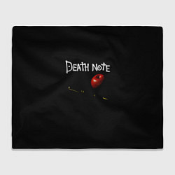 Плед Death Note яблоко и ручка