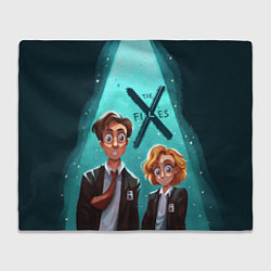 Плед Fox Mulder and Dana Scully