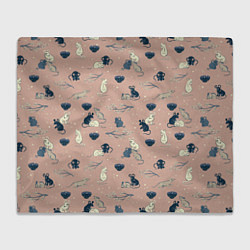 Плед Мышки в японском стиле