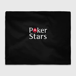 Плед флисовый Poker Stars, цвет: 3D-велсофт