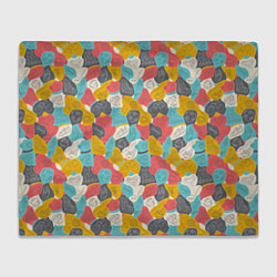 Плед флисовый Спорт, цвет: 3D-велсофт