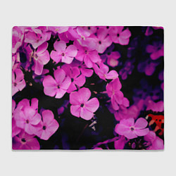 Плед флисовый Цветочный Альянс!, цвет: 3D-велсофт