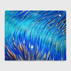 Плед флисовый Морские водоросли!, цвет: 3D-велсофт