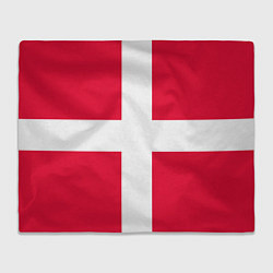 Плед Дания Флаг Дании