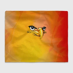 Плед флисовый Орёл 3d, цвет: 3D-велсофт