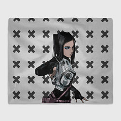 Плед флисовый Риэл Мэйер из Эрго Прокси, цвет: 3D-велсофт