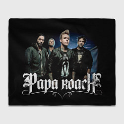 Плед Papa Roach band