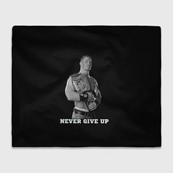 Плед Never give up