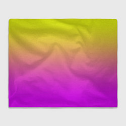 Плед флисовый Яркий рассвет, цвет: 3D-велсофт