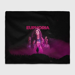 Плед флисовый Euphoria team, цвет: 3D-велсофт