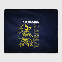 Плед Scania king of the road