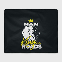 Плед Man king of the roads