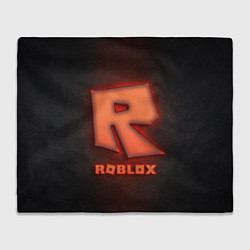 Плед ROBLOX NEON RED