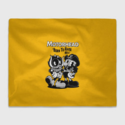 Плед флисовый Motorhead x Cuphead, цвет: 3D-велсофт