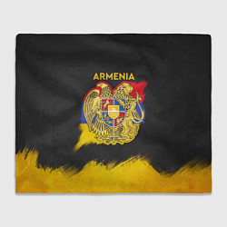 Плед Yellow and Black Armenia