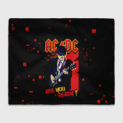 Плед ARE YOU REDY? ACDC