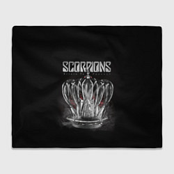 Плед флисовый SCORPIONS, цвет: 3D-велсофт