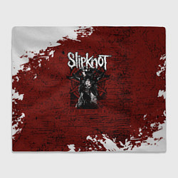 Плед флисовый Слипкнот Гранж Slipknot Rock Goat, цвет: 3D-велсофт