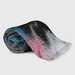 Плед флисовый Распад красок, цвет: 3D-велсофт — фото 2