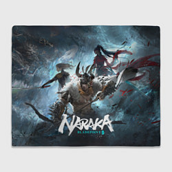 Плед флисовый Naraka team, цвет: 3D-велсофт