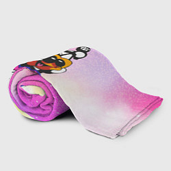 Плед флисовый Skid and Pump Friday Night Funkin, цвет: 3D-велсофт — фото 2