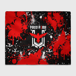 Плед Free Fire: Брызги и капли красок