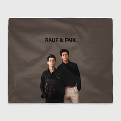 Плед флисовый Rauf & Faik Рауф и Фаик, цвет: 3D-велсофт