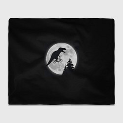 Плед T-REX НА ЛУНЕ