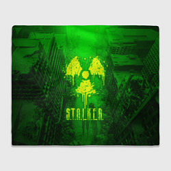 Плед STALKER LOGO RADIATOIN NEON TOXIC