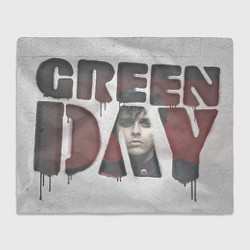 Плед Green day on wall