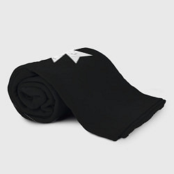 Плед флисовый Черные Храмовники раскраска доспеха, цвет: 3D-велсофт — фото 2