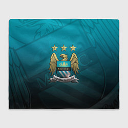 Плед Manchester City Teal Themme