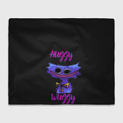 Плед флисовый Poppy Playtime: Huggy, цвет: 3D-велсофт