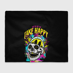 Плед Fake Happy Фальшивое счастье