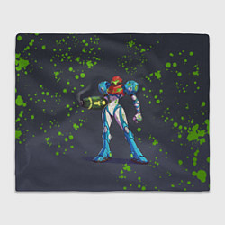 Плед Green Blood Metroid Dread