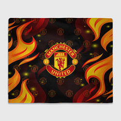 Плед MANCHESTER UNITED FIRE STYLE SPORT ПЛАМЯ