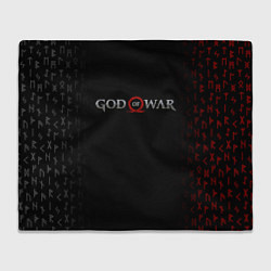 Плед GOD OF WAR LOGO, РУНЫ