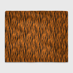 Плед флисовый Тигровые Полосы, цвет: 3D-велсофт