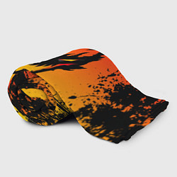 Плед флисовый DOTA SHADOW FIEND FIRE, цвет: 3D-велсофт — фото 2