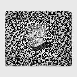 Плед QR-code Nordic Gamer