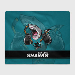 Плед San Jose Sharks, Сан Хосе Шаркс