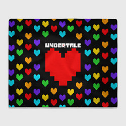 Плед UNDERTALE HEART COLOR HEROES