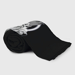 Плед флисовый Сенку с колбой - Доктор Стоун, цвет: 3D-велсофт — фото 2