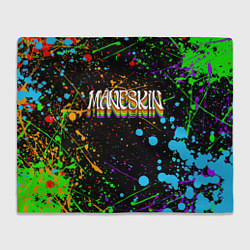 Плед MANESKIN, ЦВЕТНЫЕ КРАСКИ, БРЫЗГИ