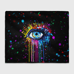 Плед Арт Глаз Брызги