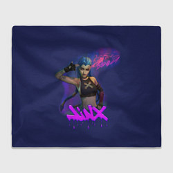 Плед League Of Legends Arcane JINX BOOM