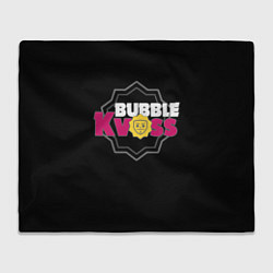 Плед флисовый Bubble Kvass - emblem, цвет: 3D-велсофт