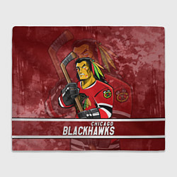 Плед Chicago Blackhawks , Чикаго Блэкхокс