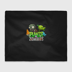 Плед Персонажи Plants vs Zombies