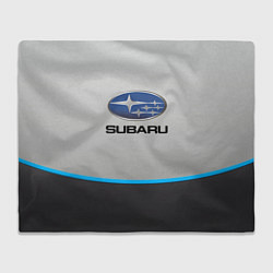 Плед Subaru Неоновая полоса